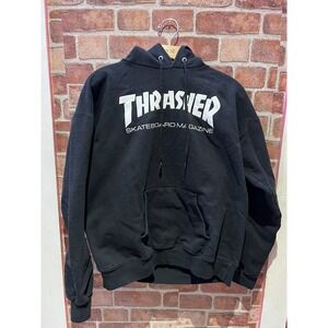 SanFranscico Thrasher Skateboard Magazine Hoodie Sweatshirt Mens M Long Sleeve